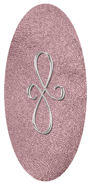 DG5000-601-SL-SH-OR Silver Scroll Shimmer Orchid
